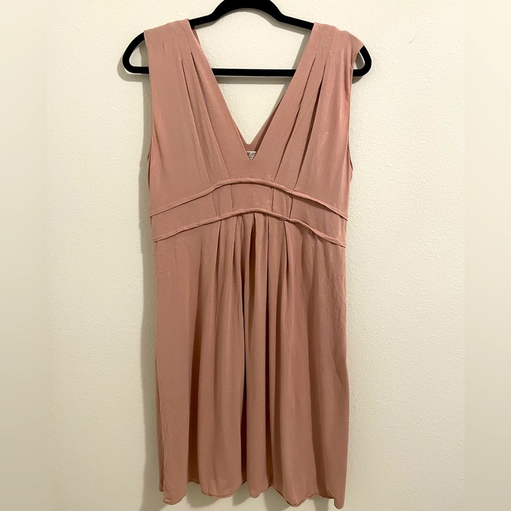 Pink A-line mini dress